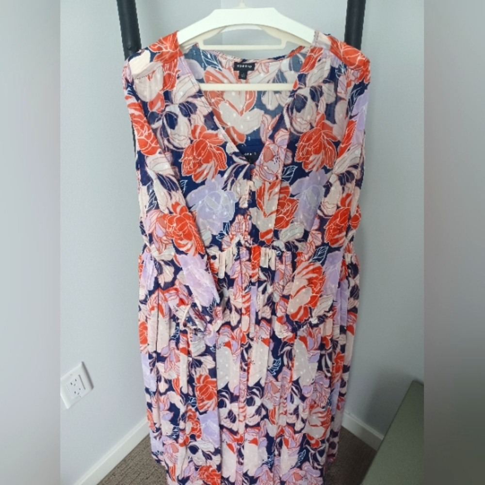 TORRID Floral Dress sz 3